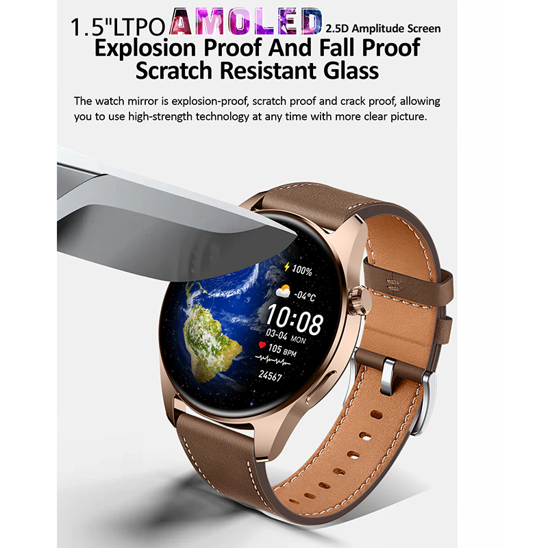 Смарт-годинник Smart Watch HK4 Hero Silver