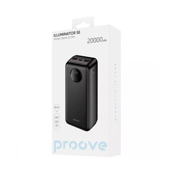 Зовнішній акумулятор Proove Illuminator SE 22.5W 20000mAh (PBIL20212201)