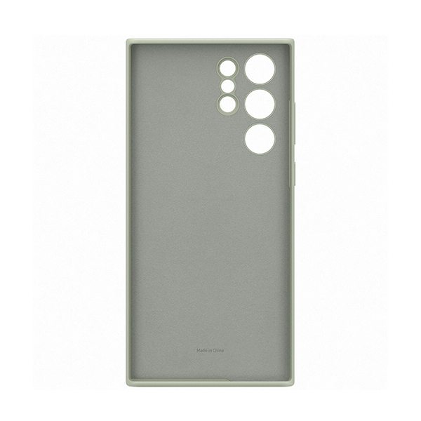 Чохол накладка Samsung S908 Galaxy S22 Ultra Silicone Cover Olive Green (EF-PS908TMEG)
