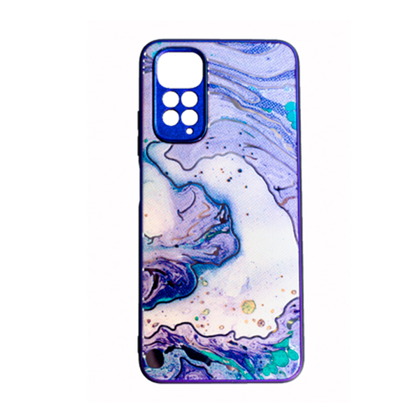 Чехол Marble UV Case для Xiaomi Redmi Note11/Note11S Purple