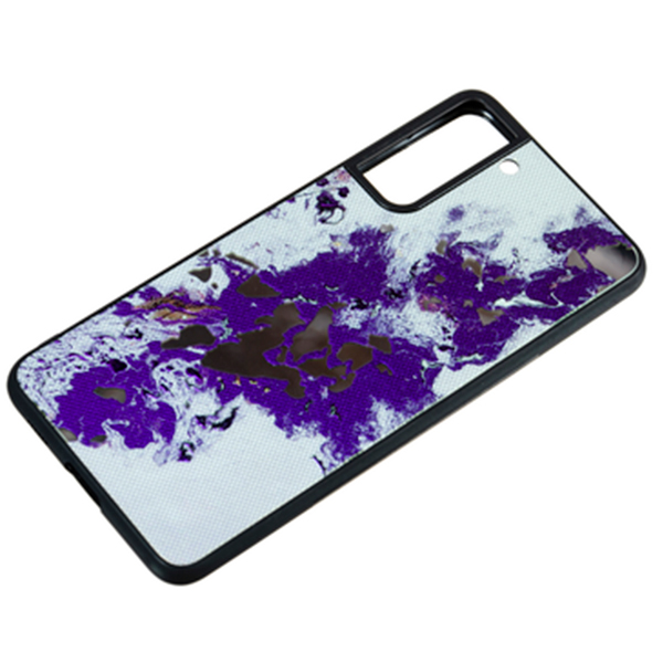 Чехол Marble UV Case для Samsung S21 Plus/G996 Grey