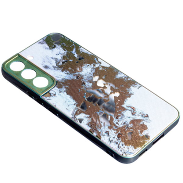 Чехол Marble UV Case для Samsung S22 Plus/S906 Grey