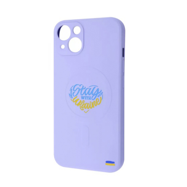 Чохол Wave Ukraine Edition Case для Apple iPhone 13/14 with MagSafe Stay with Ukraine