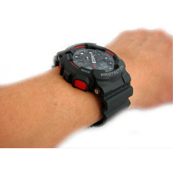 Годинник Casio G-Shock GA-100-1A4ER Black