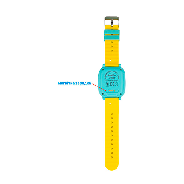 Детские умные часы AmiGo GO001 iP67 Green