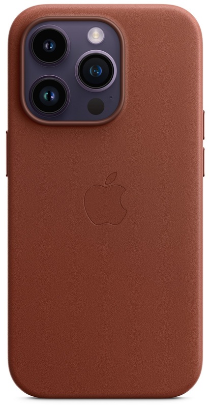 Чохол Apple iPhone 14 Pro Leather Case with MagSafe Umber (MPPK3)