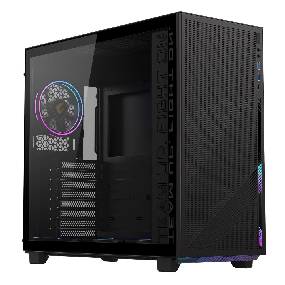Корпус ATX W/O PSU GB-AC400G BLACK GIGABYTE