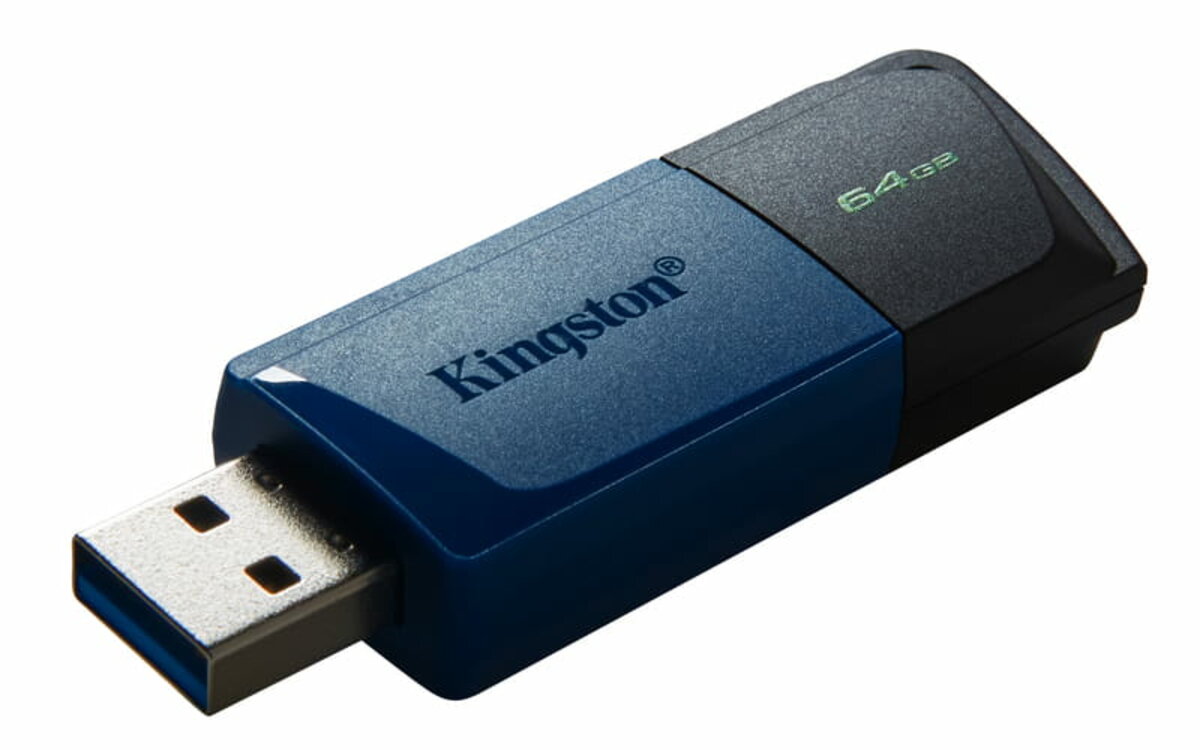 Флеш-накопичувач Kingston USB 3.2 DT Exodia M 64GB Black/Blue
