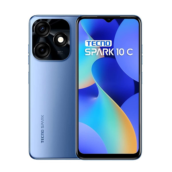 Смартфон Tecno Spark 10с (KI5k) 4/128 GB Dual Sim Meta Blue (4895180798160)