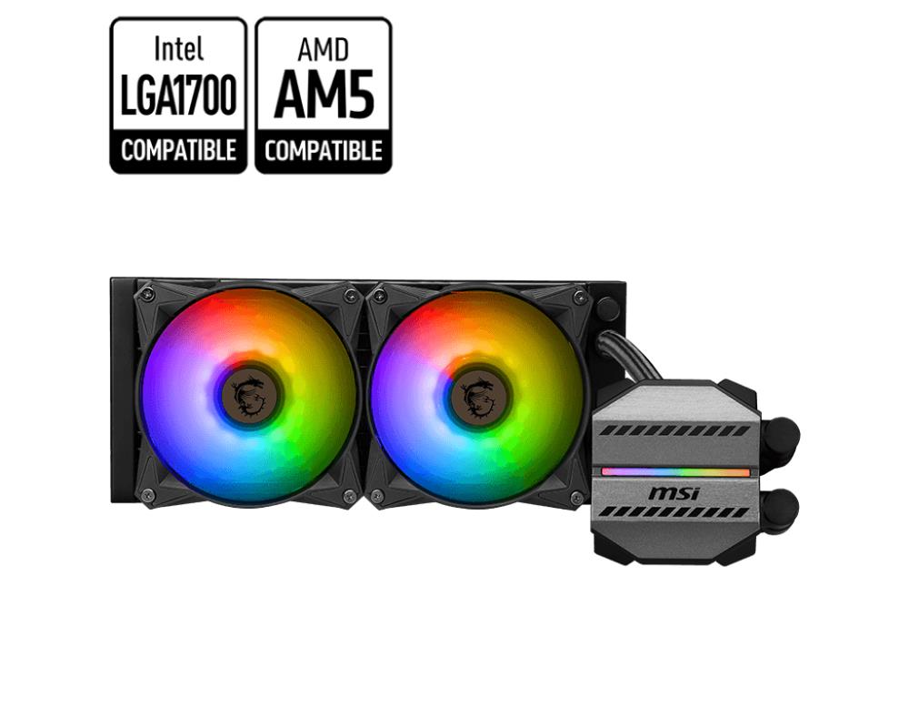 Система охолодження для комп’ютерного процесора MULTI SOCKET MAG CORELIQUID M240 MSI