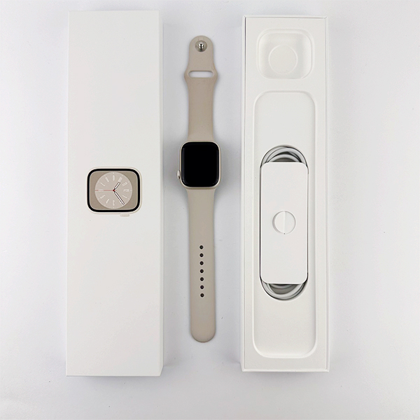 Apple Watch Series 8 41mm Starlight Б/У  №729 (стан 8/10)