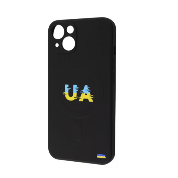 Чехол Wave Ukraine Edition Case для Apple iPhone 13/14 with MagSafe Ukraine Blue/Yellow