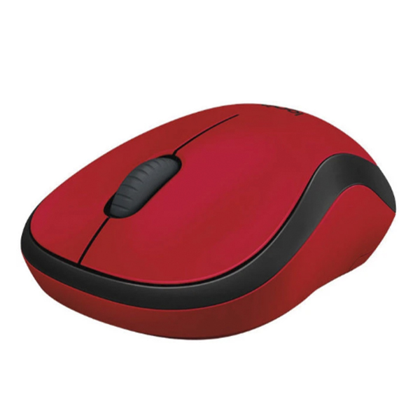 Беспроводная мышь Logitech M220 Silent Red (910-004880)