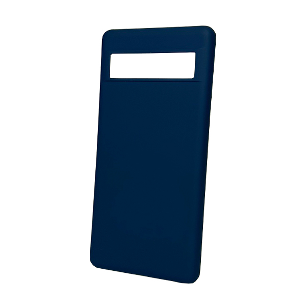 Чехол Original Soft Touch Case for Google Pixel 7a Dark Blue with Camera Lens