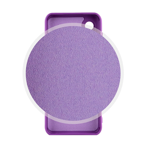 Чохол Original Soft Touch Case for Samsung S21/G991 Purple with Camera Lens