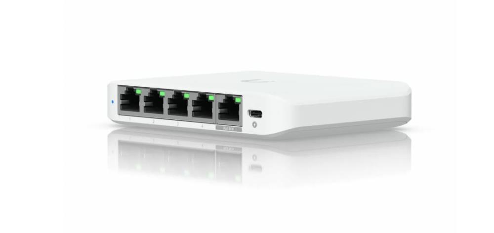 Мережевий комутатор Ethernet USW-FLEX-2.5G-5 UBIQUITI