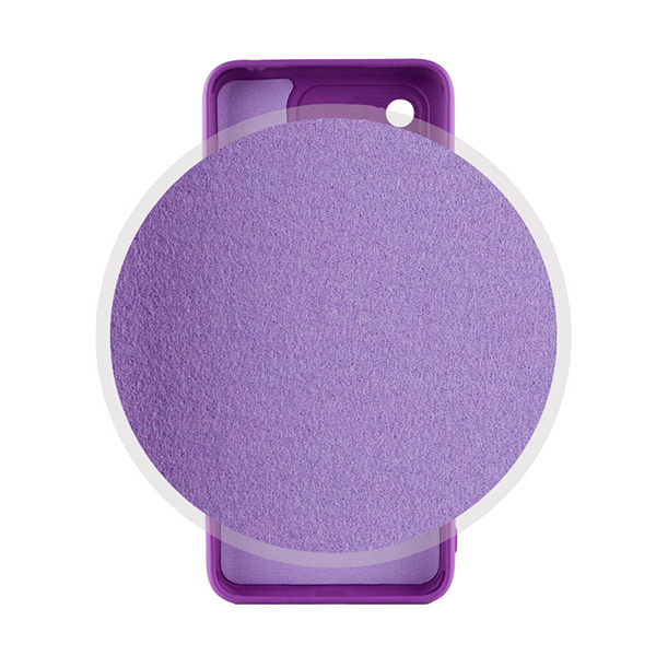 Чехол Original Soft Touch Case for Xiaomi Redmi A1/A2 Purple with Camera Lens