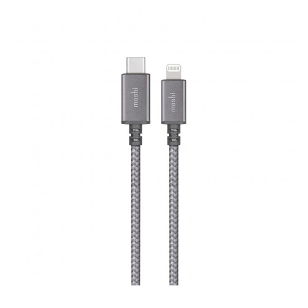 Кабель Moshi Integra USB-C to Lightning Cable Titanium Gray 1.2m (99MO084041)