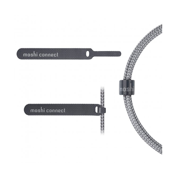 Кабель Moshi Integra USB-C to Lightning Cable Titanium Gray 1.2m (99MO084041)