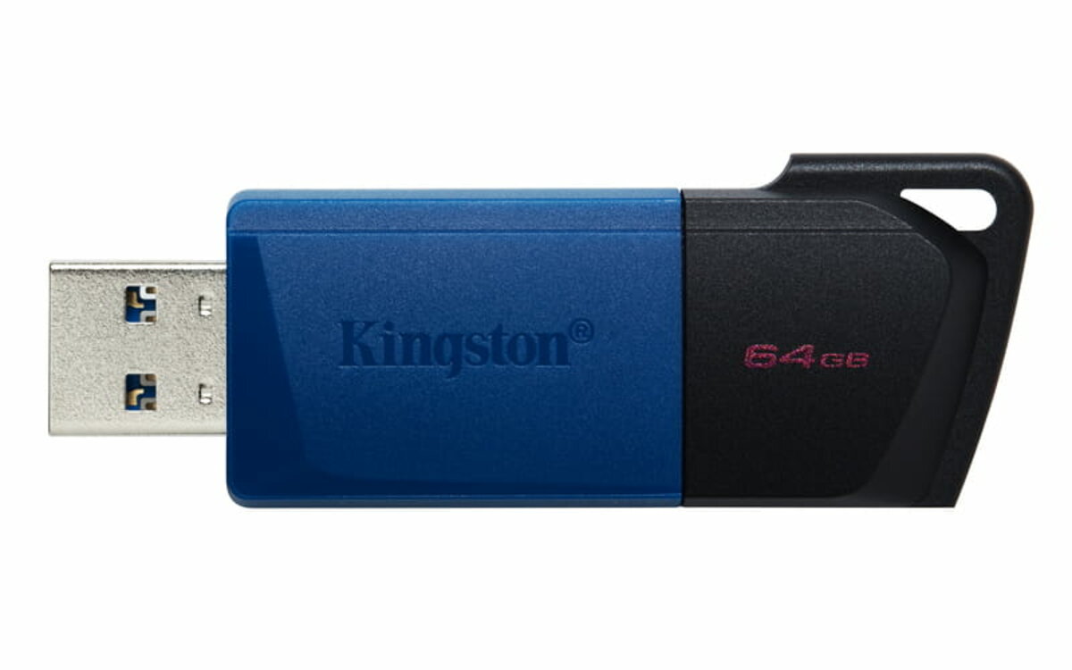 Флеш-накопичувач Kingston USB 3.2 DT Exodia M 64GB Black/Blue