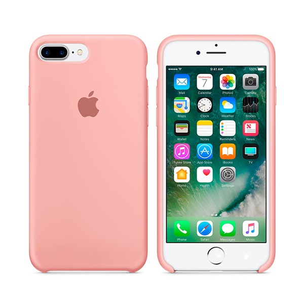 Чехол Soft Touch для Apple iPhone 8 Plus Pink