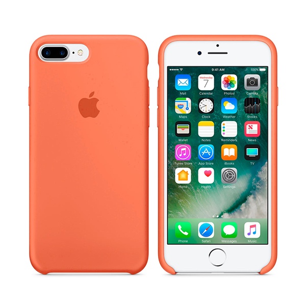 Чохол Soft Touch для Apple iPhone 8 Plus New Apricot