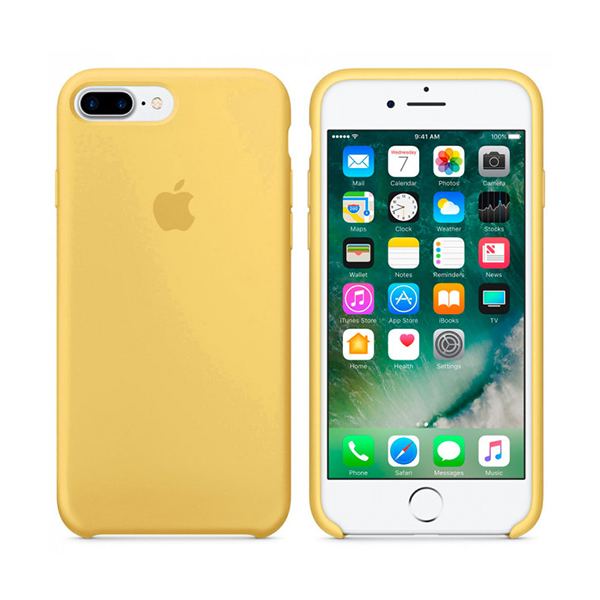 Чохол Soft Touch для Apple iPhone 8 Plus Yellow