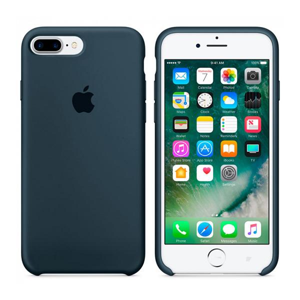 Чехол Soft Touch для Apple iPhone 8 Plus Mist Blue