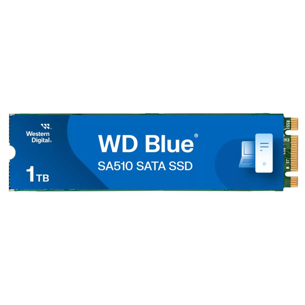 Твердотільний запам’ятовувальний пристрій накопичувач (SSD) SATA M.2 1TB 6GB/S BLUE SA510 WDS100T3B0B WDC