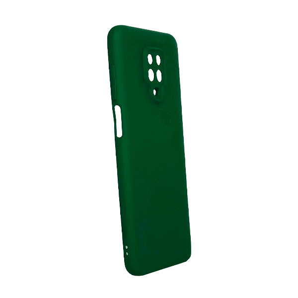 Чехол Original Soft Touch Case for Xiaomi Redmi Note 9s/Note 9 Pro/Note 9 Pro Max Dark Green with Camera Lens