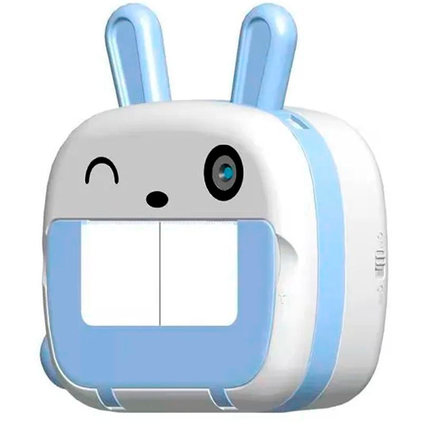 Дитячий фотоапарат з моментальним Ч/Б друком KX-09AP (Rabbit) Blue