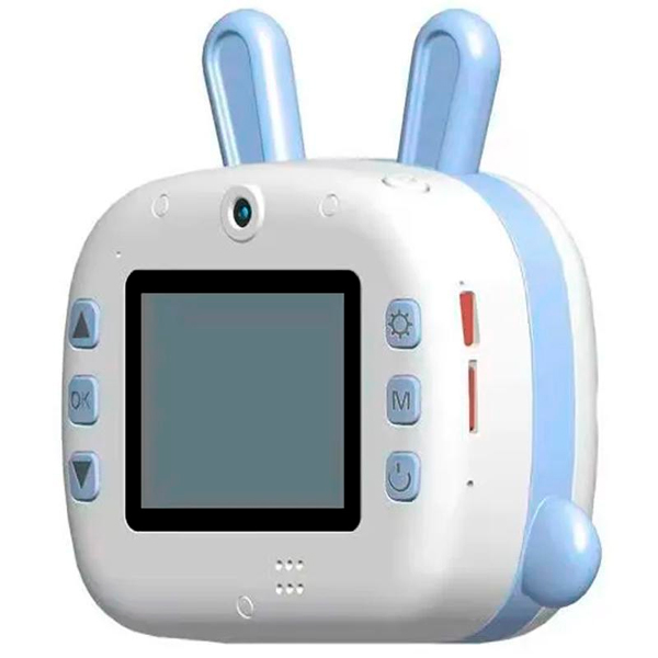 Дитячий фотоапарат з моментальним Ч/Б друком KX-09AP (Rabbit) Blue