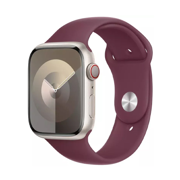 Ремінець для Apple Watch 45mm Mulberry Sport Band M/L (MT403ZM/A)