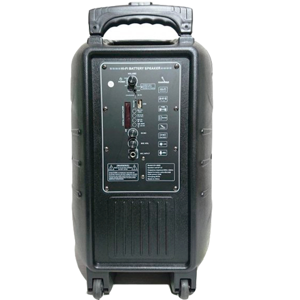 Портативная колонка Hi-Fi CH-8805 Black/Blue + микрофон