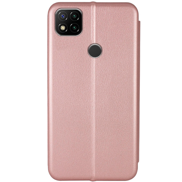 Чехол книжка Kira Slim Shell для Xiaomi Redmi 9c Rose Gold