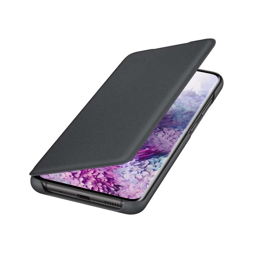 Чехол-книжка Samsung G985 Galaxy S20 Plus LED View Cover Black (EF-NG985PBEG)