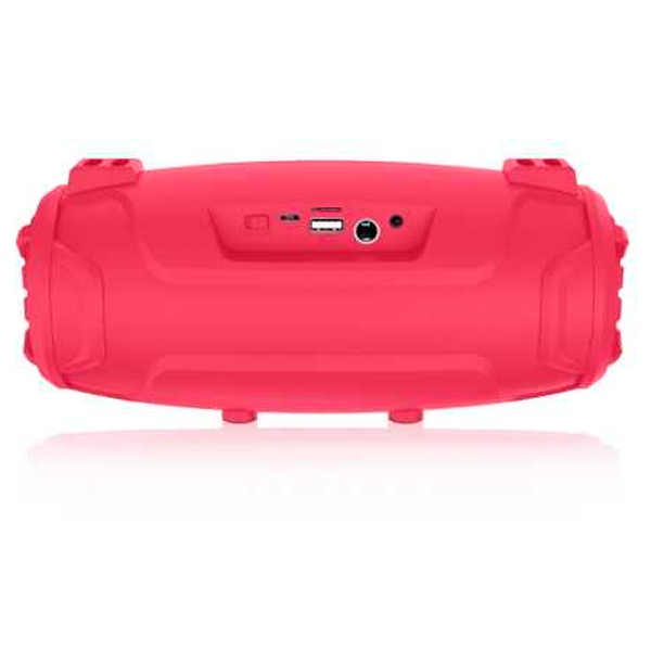 Портативная Bluetooth колонка New Rixing NR3026M + микрофон Red