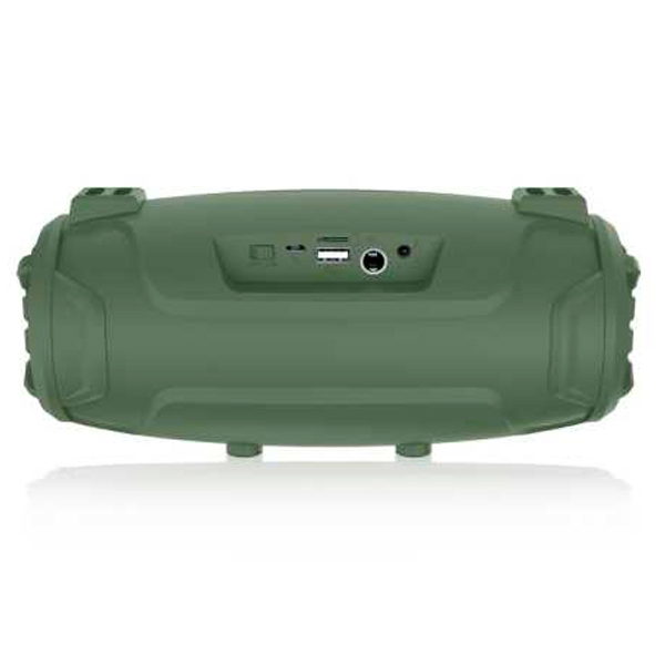 Портативна Bluetooth колонка New Rixing NR3026M + мікрофон Green