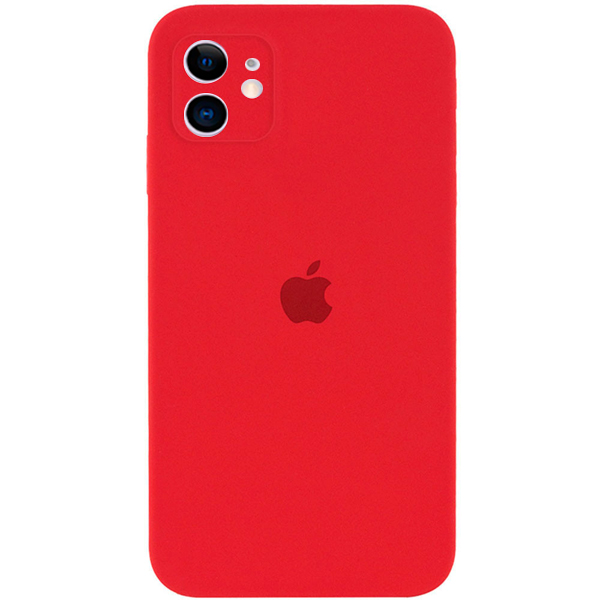 Чохол Soft Touch для Apple iPhone 11 Camellia with Camera Lens Protection Square