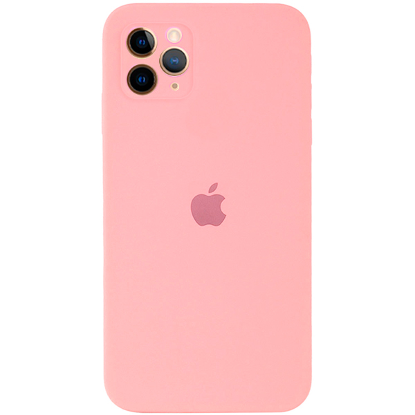 Чохол Soft Touch для Apple iPhone 11 Pro Max Light Pink with Camera Lens Protection Square