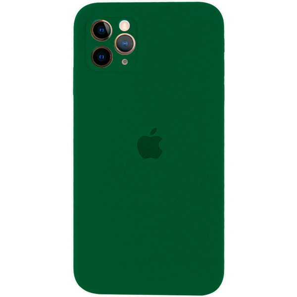 Чохол Soft Touch для Apple iPhone 11 Pro Max Pine Green with Camera Lens Protection Square