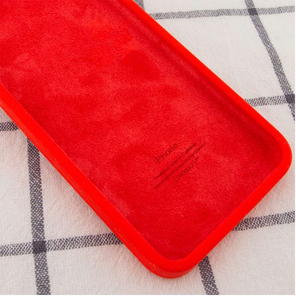 Чехол Original Soft Touch Case for iPhone 11 Pro Max Red with Camera Lens