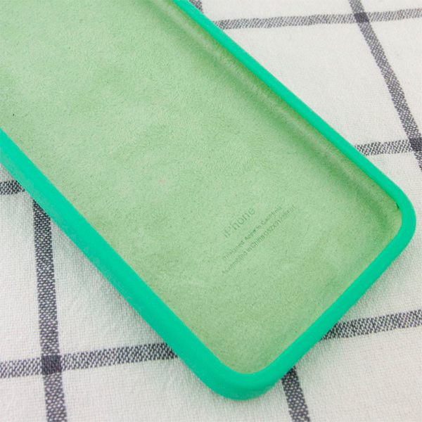 Чехол Soft Touch для Apple iPhone 11 Spearmint with Camera Lens Protection Square