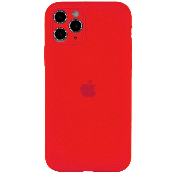 Чохол Soft Touch для Apple iPhone 12 Pro Max Red with Camera Lens Protection