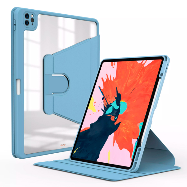 Чехол Wiwu Waltz Rotative Case for iPad 10.2 2019/2020/2021 Light Blue