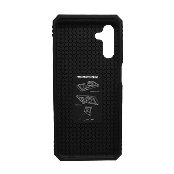 Чехол Armor Case для Samsung A04-2022/A045 with Ring Black