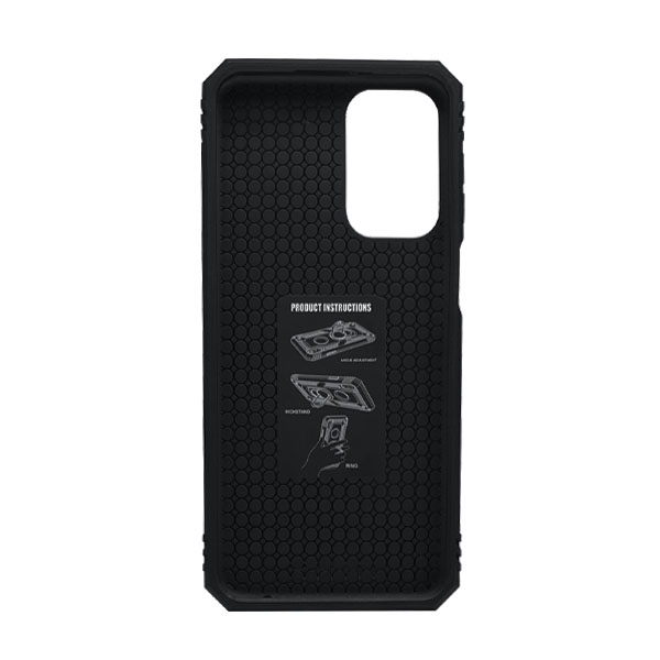Чехол Armor Case для Xiaomi Redmi Note11/Note11S with Ring Black
