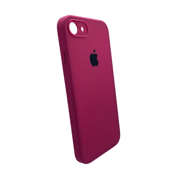 Чохол Soft Touch для Apple iPhone 7/8/SE 2020/SE 2022 Maroon with Camera Lens Protection