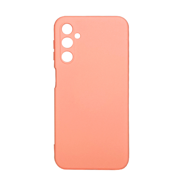 Чехол Original Soft Touch Case for Samsung A24-A245 Pink with Camera Lens