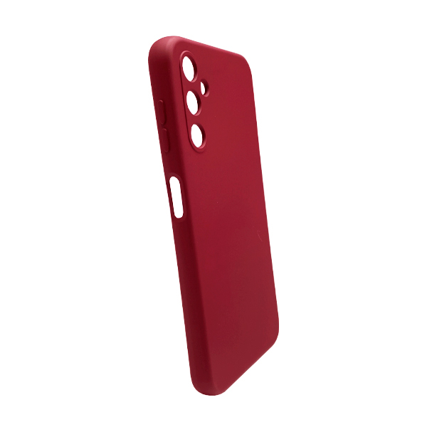 Чехол Original Soft Touch Case for Samsung A14-A145 Marsala with Camera Lens